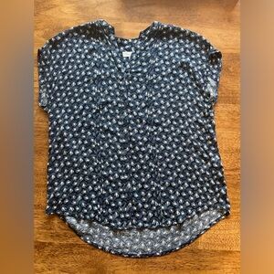 Beautiful blue Treasure and Bond blouse